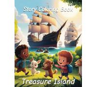 Story Coloring book: Island Treasure