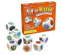 Story Cubees - Stories Time Dice | Dés narratives pour | Cube multifonctionnel pour le jeu d'apprentissage des garçons | 9 cubes de narration | Jeu imaginatif | 54 emblématiques