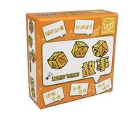 Story Dices Set Coloré Histoire Dés Voyage Raconter Dés Drôle Jeu de Table pour Inventif