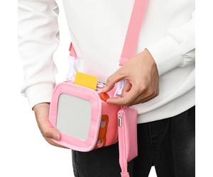 Story Machine Carry Sacs - Étui à bandoulière léger pour l'apprentissage de l'appareil audio, manchon de stockage portable pour cartes d'insertion, sac de lecteur éducatif durable |