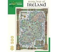 Story Map of Ireland 500-piece Jigsaw Puzzle - [Version Originale] Inconnu (Auteur)