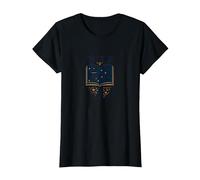 Story Teller Livre Magique Littéraire T-Shirt, Femme, Noir, S