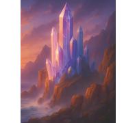 Storyboard Journal - Crystal Castle: A creative notebook to visualize scenes, sketch sequences, and shape your storytelling process.