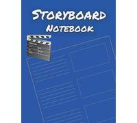 Storyboard Notebook: 16:9, 8.5"X11": Professional Storyboard Sketchbook: For Directors, Animators & Creative Storytellers