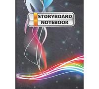 Storyboard Notebook: Blank Professional Cinematography Project Planning Sketchbook Pad With Film Scripts Journal For Filmmakers Board Of Directors Animators Graphic Designers Advertisers Tv Producers