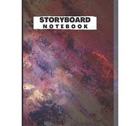 Storyboard Notebook: Blank Professional Cinematography Sketchbook Pad And Art Book Journal With Narration Lines For Filmmakers Directors Animators Graphic Designers Advertisers Tv Producers Social Med