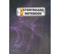 Storyboard Notebook: Blank Professional Cinematography Sketchbook Pad And Art Book With For Story Plotting Filmmakers Directors Animators Graphic Designers Advertisers Tv Producers Social Media Conten