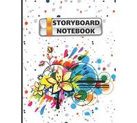Storyboard Notebook: Blank Professional Cinematography Sketchbook Pad And Art Book With For Story Plotting Filmmakers Board Of Directors Animators Graphic Designers Advertisers Tv Producers Social Med