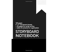 Storyboard Notebook For Filmmakers And Content Creators , 100 Pages Of Storyboard Templates And Writing Space + Table Of Contents For Projects Organization: Write, Organize,Draw And Layout All In The