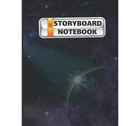 Storyboard Notebook: Professional Cinematography Sketchbook Pad And Art Book With Story Plotting Narration Lines For Filmmakers Directors Animators Graphic Designers Advertisers Tv Producers Social Me