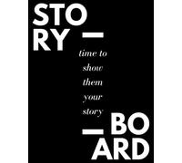 Storyboard Notebook: Professional Storyboard Sketchbook Pad with 9 16:9 Story Board Frames: 200+ Pages