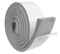 Storystore Joint Isolation pour Porte Fenêtre, Joint Adhésif en Mousse Caoutchouc, 50mm(l) x10mm(H) x2m(L), Résistant aux Intempéries, Anti-Collision, Isolation, Gris