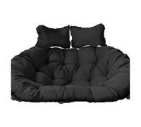 STORYSUNG Coussin Chaise à œUfs Suspendre 2 Personnes, Coussin BalançOire Places L'ExtéRieur, Double Panier Suspendu, Remplacement Hamac(A,130X110CM)
