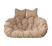 STORYSUNG Coussin Chaise à œUfs Suspendre 2 Personnes, Coussin BalançOire Places L'ExtéRieur, Double Panier Suspendu, Remplacement Hamac(E,170X120CM)