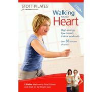 STOTT PILATES Walking for Your Heart Lot de 2 DVD