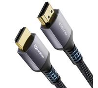 Stouchi Câble 4m, 8K Ultra HD 48Gbps Haute Vitesse 8K60 4K120 144Hz RTX 3080 eARC HDR10 4:4:4 HDCP 2.2&2.3 Dolby HDMI 2.1 Compatible avec Fire TV/Roku TV/PS5/Xbox Series X/Samsung/Sony/LG