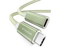 Stouchi Câble d'Extension USB C 1,8M,Nouvelle Version TypeC 3.2 Mâle vers Femelle Charge Rapide et Transfert de Données Audio pour Galaxy Tab S8,Pad,M1 M2 Mac Mini/Pro,Galaxy S22,Chargeur Mag-Safe