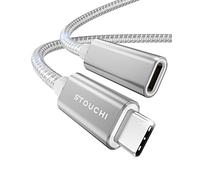Stouchi Câble d'Extension USB C 1,8M,Nouvelle Version TypeC 3.2 Mâle vers Femelle Charge Rapide et Transfert de Données Audio pour Galaxy Tab S8,Pad,M1 M2 Mac Mini/Pro,Galaxy S22,Chargeur Mag-Safe