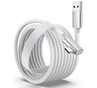 Stouchi Câble Link 5M Compatible avec Meta/Oculus Quest3/2/Pro,PICO 4 Accessoires PC/Steam VR, VR Câble de Casque Long de Données PC Haute Vitesse Câble Charge Rapide USB 3.0 vers USB C pour Les Jeux