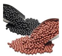 STOUCLA Boule d'argile Dure, Lance-Pierre de Boule d'argile, pour Les Exercices de Lance-Pierre, Convient à la Plupart des Lance-Pierre (Red Black)