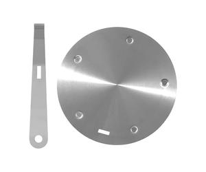 Stove Adapter Plate - Stainless Steel Heat Diffuser, Detachable Handle Simmer Disk, 20cm 24cm Sizes Even Heat Distribution | Induction Cooktop Converter for Rental Homes Apartments Dorms Small Space