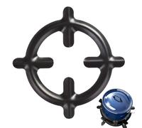 Stove Grates - Iron 16x12.5cm | Non Slip Heat Resistant Metal Burner Coffee Pot Holder, Stove Support Rack | For Butter Warmers Saucepans Hobs Coffee Pot Cookware Camping Pan Kitchen Home