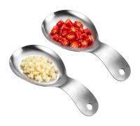 Stove Spoon Holder, 2 Piece Stainless Steel Ladle Rest For Kitchen Countert | Durable Stainless Steel Design Holds Spoons Ladles And Cooking Utensils While Helping Keep Stove Countertops Organized