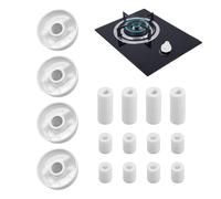 Stove Top Control Knobs - 4 Piece Replacement Set | Easy-to