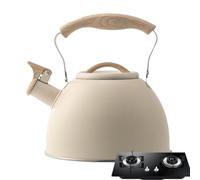 Stove Top Kettle, Whistling Tea Pot, 3l Stainless Steel, Vintage Kettle, Heat Proof Handle, Tea Maker Appliance, Kitchen Accessories Tool for Home Stove Usea
