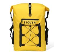STOVER Sac à dos étanche 55 l pour kayak, sac flottant robuste avec poche avant et poche intérieure pour activités aquatiques en plein air - Jaune, Jaune 55L, 55L, Sac à dos étanche