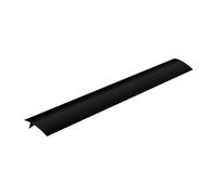 Stoves Couvercle de comptoir en silicone facile à installer Joint latéral de four Noir 63,5 x 5,5 x 1 cm