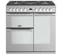 Stoves Piano de cuisson STERLING S 90 DFT INOX mixte 89,6 cm
