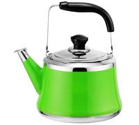 Stovetop Kettles Whistling Cute Tea with Infuser,Grade Stainless Steel Teapot,Hot Water Fast to Boil,Cool Touch(Green,2L)
