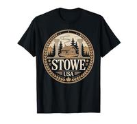 Stowe Vermont Classic Cabine en pin Memento T-Shirt