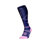 STOX Running Compression Chaussettes Femme Bleu Marine W1