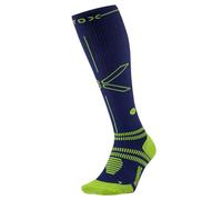 STOX Energy Socks - Running Socks - Chaussettes de running - EU 40-43 - Calf: 32-38 cm - dark blue / yellow