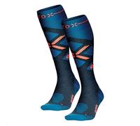 STOX Energy Socks Chaussettes de Ski pour Homme 2 Paires, Bas de Contention en Laine Mérinos, Chaussettes de Compression Chauffantes Hommes, Compression Socks Thermiques de Ski et Snowboard