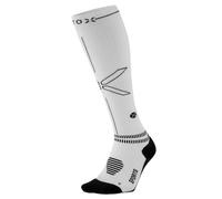 STOX Compression Sports Chaussettes Homme Blanc/Noir M2