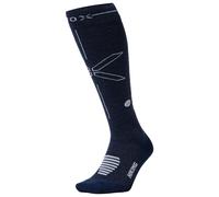 STOX Energy Socks - Hiking Merino Socks - Chaussettes de randonnée - EU 46-49 - blue / light grey