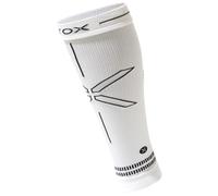 STOX Energy Socks - Running Calf Sleeves - Jambières sport - EU 46-49 - Calf: 45-50 cm - white / black