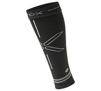 STOX Energy Socks - Women's Running Calf Sleeves - Jambières sport - EU 36-38 - Calf: 30-34 cm - black / light grey