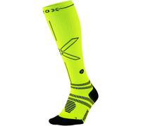 STOX Chaussettes de contention Running M3 Compression Homme Jaune