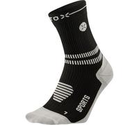 STOX Sports Chaussettes cheville Homme M2 Noir/Gris