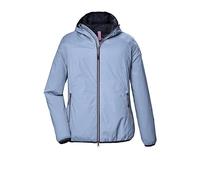 STOY Veste fonctionnelle pliable pour femme - Imperméable - Avec capuche - Grandes tailles - STS 18 WMN JCKT - Bleu clair - 50-43139-000
