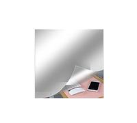 STOYRB Feuilles de miroir flexibles, 50 x 50 cm, autocollants muraux en acrylique, autocollants, sans verre, pour décoration murale, 0,2 mm d'épaisseur