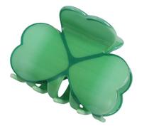 StPatricks Pince à cheveux trèfle amusante Pince à cheveux Banane Barrettes antidérapantes pour fille Pince à cheveux queue de cheval Pince à cheveux pour femme
