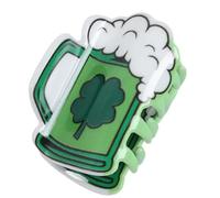 StPatricks Pince à cheveux trèfle amusante Pince à cheveux Banane Barrettes antidérapantes pour fille Pince à cheveux queue de cheval Pince à cheveux pour femme