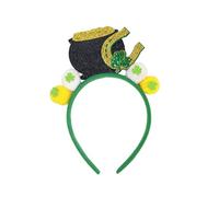 StPatricks Serre-tête pour fête nationale irlandaise Poudre scintillante pour fête à thème, festival
