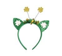 StPatricks Serre-tête pour fête nationale irlandaise Poudre scintillante pour fête à thème, festival