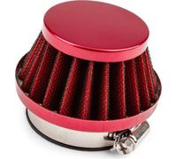 Str8 Kn Powerlifter Shorty Luftfilter 44-54mm Rot